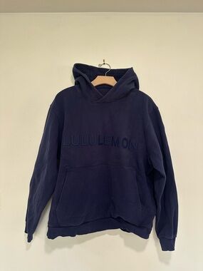lululemon Men's Navy Pullover Hoodie Sweatshirt